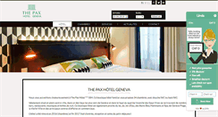 Desktop Screenshot of hotel-pax-geneva.ch